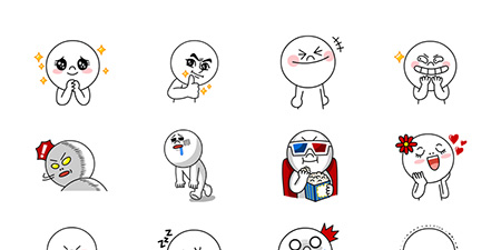 LINE LINE提供無料スタンプ iPhone版