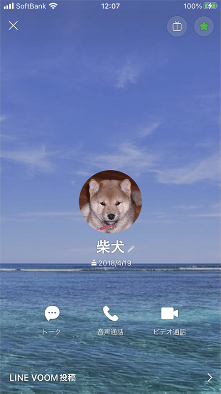 LINE 更新されているプロフィールの確認 iphone版